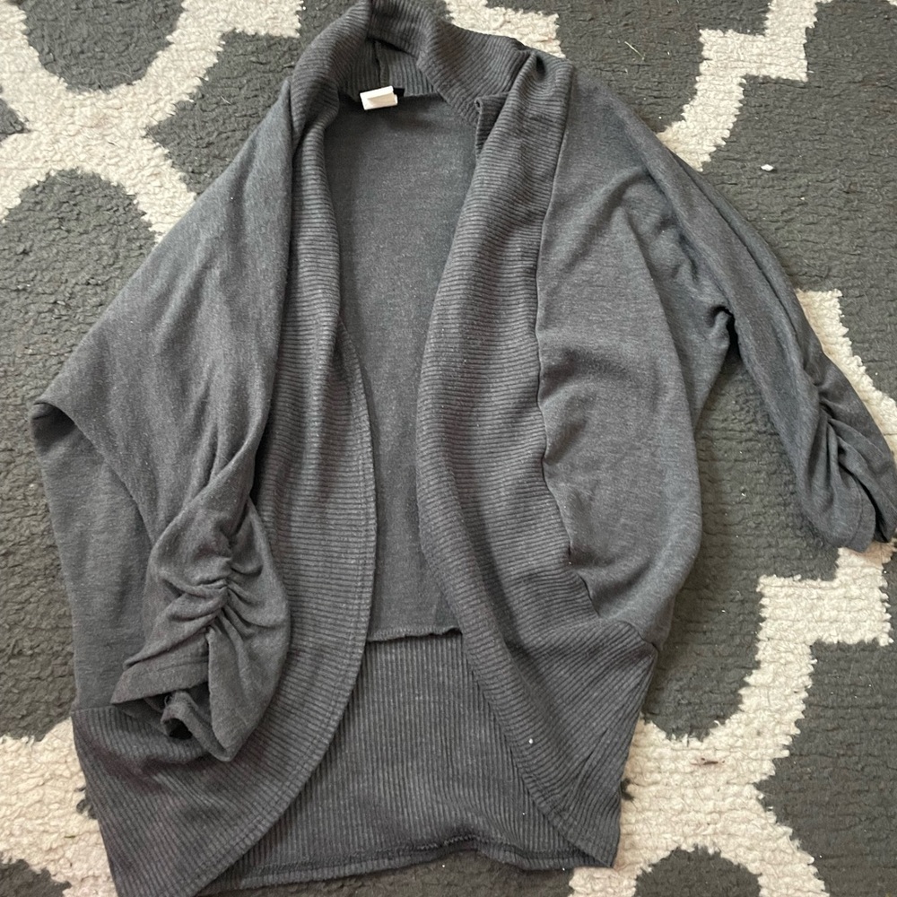 Rue 21 open cardigan with 3/4” sleeves